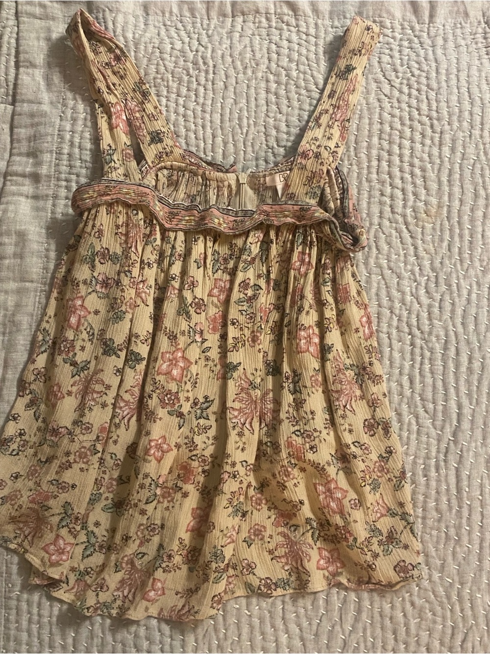 BP summer floral print top.
